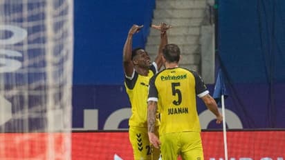 ISL 2021-2022: ഒഗ്ബെച്ചെയുടെ ഗോള്‍വര്‍ഷത്തില്‍ ഒഡീഷയെ വീഴ്ത്തി ഹൈദരാബാദ് രണ്ടാമത്