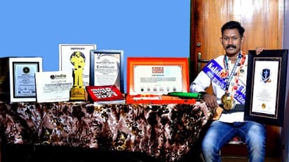 Record in Nunchaku Rotation : നെഞ്ചക്ക് അതിവേഗം കറക്കി അരൂജ് സ്വന്തമാക്കിയത് ഇന്ത്യ ബുക്ക് ഓഫ് റെക്കോർഡ്