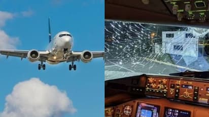 ഐസ് വീണ് വിമാനത്തിന്റെ വിന്ഡ്സ്ക്രീന് പൊട്ടിച്ചിതറി; ആകാശത്തില് മരണത്തെ മുഖാമുഖം കണ്ട് യാത്രക്കാര്