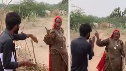 Omicron के खतरे की बीच शर्मनाक तस्वीर: वैक्सीनेशन टीम को महिलाओं की धमकी, हाथ लगाया तो छोड़ूंगी नहीं...