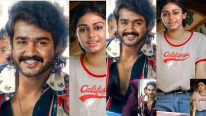 Minnal Murali Viral Photo : മുരളിയായി മോഹൻലാൽ 'ബ്രൂസ്ലി ബിജി'യായി ശോഭന ; ഇത് നൈന്റീസ് 'മിന്നൽ മുരളി'