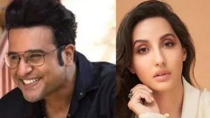 The Kapil Sharma Show: Krushna Abhishek flirts with Nora Fatehi [Video]