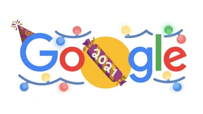 नए साल के जश्न में डूबा Google, आखिरी दिन को किया New Year Eve से सेलिब्रेट