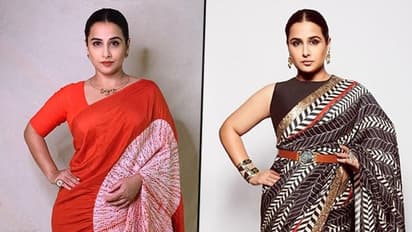Happy birthday Vidya Balan: Times when actress draped sarees in out-of-the-box style