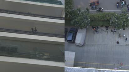 ലഹരിപാര്ട്ടിക്കിടെ പൊലീസെത്തി; തൃക്കാക്കരയില് എട്ടാംനിലയില് നിന്ന് താഴേയ്ക്ക് ചാടി യുവാവ്