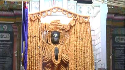 Hanuman Jayanti : 1 லட்சத்து 8 வடை மாலையில்.. காட்சியளித்த நாமக்கல் ஆஞ்சநேயர்.. அனுமன் ஜெயந்தி கோலாகலம் !
