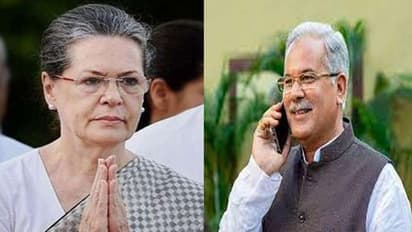 छत्तीसगढ़ के मुख्यमंत्री भूपेश बघेल से सोनिया गांधी ने फोन पर की बात, कोरोना से निपटने की तैयारियों पर चर्चा