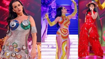 Katy Perry : ടിന്നുകളും തൂവലുകളും കൊണ്ടുള്ള വസ്ത്രം; ഫാഷന് പരീക്ഷണവുമായി കാറ്റി പെറി