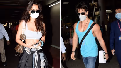 Disha Patani, Tiger Shroff get trolled for their airport look; duo returned from their Maldives vacation