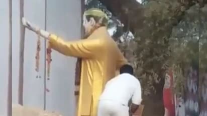 NTR Statue: ఎన్టీఆర్ విగ్రహంపై వైకాపా నేత దాడి.. ఎస్పీ ఆదేశాలతో నిందితుడి అరెస్టు