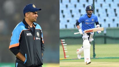 India vs South Africa 2021-22: Virat Kohli practices via Rahul Dravid's throwdowns amidst upper back spasm