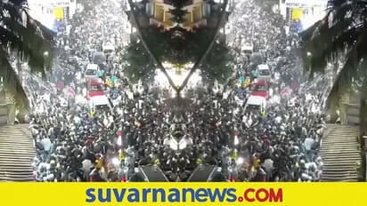 ಕೋವಿಡ್ಗೆ ರಹದಾರಿ : ಗೋವಾದ ಸುಪ್ರಸಿದ್ಧ ಬೀಚ್ನಲ್ಲಿ ಜಾತ್ರೆಯಂತೆ ಸೇರಿದ ಜನ ಸಾಗರ