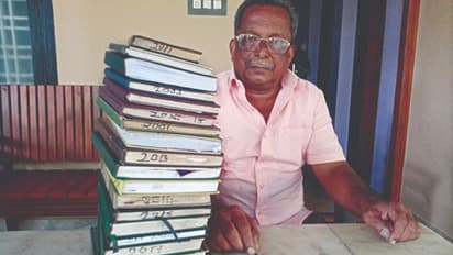 Diary note : ഹുസൈന് അലിയുടെ 25 വര്ഷം മുടങ്ങാത്ത ഡയറിക്കുറിപ്പുകള്