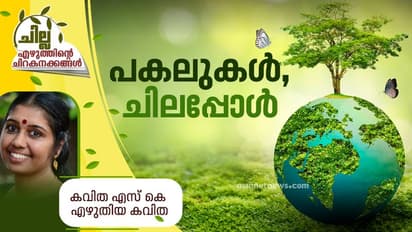 Malayalam Poem : പകലുകള്, ചിലപ്പോള്; കവിത എസ് കെ എഴുതിയ കവിത