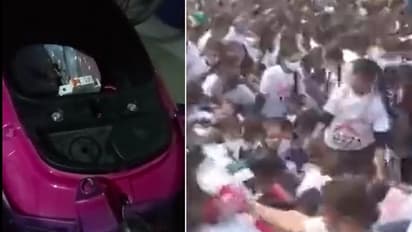 Congress Marathon  ಗೆದ್ದ ಯುವತಿಗೆ ಮುರಿದ ಸ್ಕೂಟರ್ ಬಹುಮಾನ,ಅಧಿಕಾರ ಇಲ್ಲದಿದ್ದರೂ ಭ್ರಷ್ಟಾಚಾರ ನಿರಂತರ ಎಂದ ಜನ!