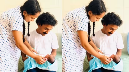 ഇത് ഞങ്ങളുടെ 'ഏദൻ', അച്ഛനായ സന്തോഷം പങ്കുവച്ച് വിജിലേഷ്