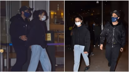 Rakul Preeth singh:ప్రియుడుతో పాటు కెమెరా కంటికి చిక్కిన రకుల్.. సెలెబ్రేషన్స్ ముగించుకొని వస్తూ...