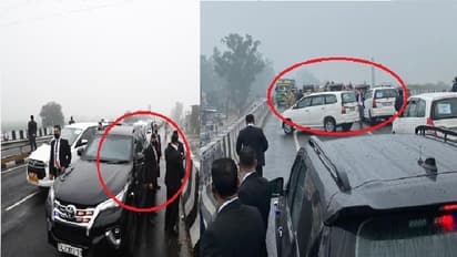 ஆபத்து!! பிரதமர் மோடிக்கு பாதுகாப்பு குறைவு… வெளியான அதிர்ச்சி வீடியோ!!