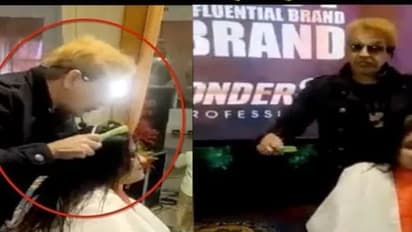 ಯು.ಪಿಯಲ್ಲಿ ತಲೆಗೆ ನೀರಿನ  ಬದಲು, ಎಂಜಲು ಉಗಿದ  ಕೇಶ ವಿನ್ಯಾಸಕಾರ: ವಿವಾದ!