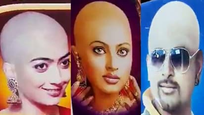 விளம்பரத்துக்காக இப்படியா.... நடிகர், நடிகைகளின் தலையை பதம் பார்த்த சலூன் கடைகாரர் - வைரலாகும் வீடியோ