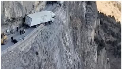 സാറ്റ്നാവിനെ പിന്തുടര്‍ന്നു; വഴി പിഴച്ച് മരണത്തെ മുഖാമുഖം കണ്ട് ട്രക്ക് ഡ്രൈവര്‍