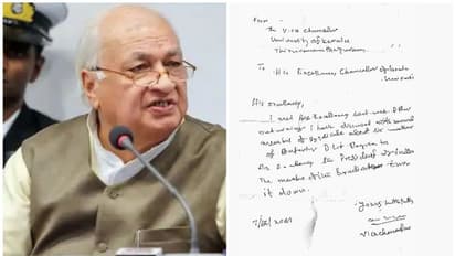 D. Litt Controversy : രാഷ്ട്രപതിക്ക് ഡി ലിറ്റ് നിഷേധിച്ച് വിസി ഗവര്ണര്ക്ക് നല്കിയ കത്ത് പുറത്ത്