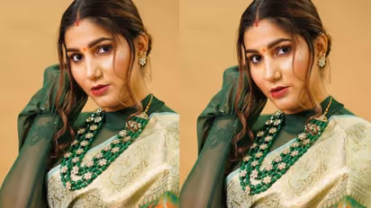 मांग में सिंदूर और माथे पर बिंदिया लगाकर  Sapna Choudhary ने साड़ी में दिखाएं दिलकश अंदाज, वायरल हुए फोटोज