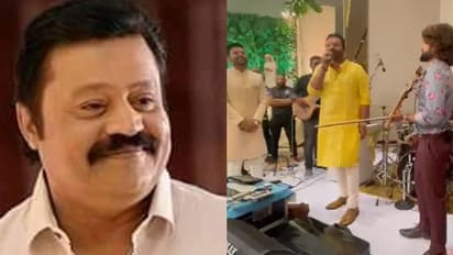 Suresh Gopi : 'ഇളയനിലാ പൊഴിഗിറതേ...', വിവാഹവേദിയിൽ മാസ്റ്റർപീസ് ഗാനവുമായി സുരേഷ് ഗോപി, വീഡിയോ