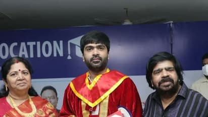 DR.Simbu speech : எல்லா புகழும் தாய்..தந்தைக்கே : டாக்டர் சிம்புவின் புகழாரம்..