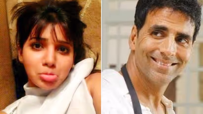 Watch Akshay Kumar enters Samantha Ruth Prabhu house for 'chatpata' meeting; later actress calls cops
