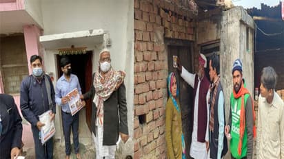यूपी BJP ने शुरू किया 'डोर टू डोर' जनसंपर्क, घर-घर पहुंच रही पांच सदस्यी टीम