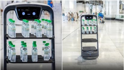 ZamZam Water :  മക്കയില്‍ സംസം ജലവിതരണത്തിന് യന്ത്രമനുഷ്യന്‍