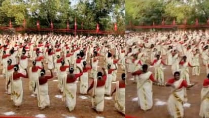 ഒമിക്രോൺ നിയന്ത്രണത്തിലും തലസ്ഥാനത്ത് സിപിഎമ്മിന്‍റെ മെഗാ തിരുവാതിര; എംഎ ബേബിയടക്കം കാഴ്ചക്കാര്‍