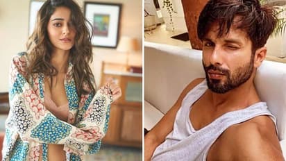 Here's what happened when Shahid Kapoor commented on Ananya Panday's hot pictures