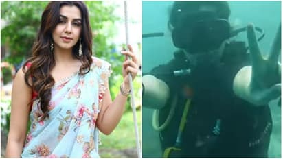 Nikki galrani : வாவ்..இவங்களுக்கு இப்படி ஒரு திறமையா!கடலுக்கடியில் நிக்கி கல்ராணி..மீன்களுடன் நீந்தும் வீடியோ