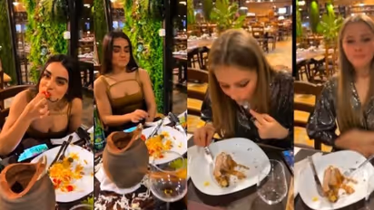 Viral Video : ഭക്ഷണം കഴിക്കുമ്പോൾ ഫോട്ടോഗ്രാഫർ എത്തിയാൽ നിങ്ങൾ എങ്ങനെ പ്രതികരിക്കും? വീഡിയോ വൈറല്‍