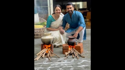 Pongal 2022 : சூர்யா முதல் சிவானி வரை..! பாரம்பரிய முறையில் பொங்கல் கொண்டாடிய பிரபலங்கள் - வைரலாகும் போட்டோஸ்