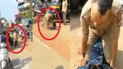 சினிமா பாணியில் திருடனை பாய்ந்து பிடித்த காவலர்… வைரலாகும் வீடியோ!!