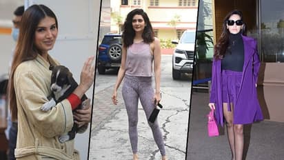 Celeb Spotted: Tara Sutaria to Karishma Tanna to Nora Fatehi and more snapped in style