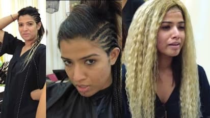 Amrutha Suresh Hairstyle :  ഇത് പുത്തന്‍ മേക്കോവര്‍; തലമുടിയിൽ ആഫ്രിക്കൻ പരീക്ഷണങ്ങളുമായി അമൃത സുരേഷ്