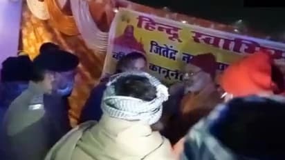 Dharam Sansad hate speech case: Religious leader Yati Narsinghanand held in Haridwar