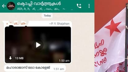 എസ്എഫ്ഐ കൊടിമരം തകര്‍ത്തു; കോണ്‍ഗ്രസ് കൗൺസിലര്‍ അടക്കം അറസ്റ്റില്‍