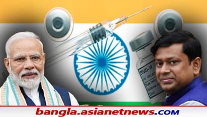 India’s Covid-19 vaccination drive : টিকাকরণের বর্ষপূর্তিতে শুভেচ্ছা বার্তা সুকান্তর