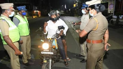 ஒரு நாள் இரவு மட்டும் இவ்வளவா..! இரவு ஊரடங்கில் விதி மீறல்..10 லட்சம் ரூபாய் அபராதம் வசூல்..!