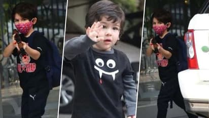 Netizens call Taimur Ali Khan 'terrorist', ‘Nanha Jihaadi' for pointing his toy gun at paparazzi