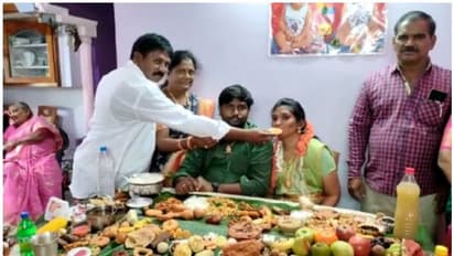 Makara sankranti : മകര സംക്രാന്തിക്ക് ഭാവി മരുമകനെ സത്കരിച്ച് ഞെട്ടിച്ചു; കുടുംബം ഉണ്ടാക്കിയത് 365 വിഭവങ്ങള്