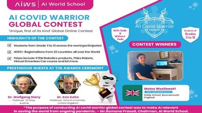 AI World School நடத்திய சர்வதேச கோவிட் வாரியர் போட்டி..! வெற்றியாளர்களுக்கு மிகச்சிறந்த பரிசுகள்