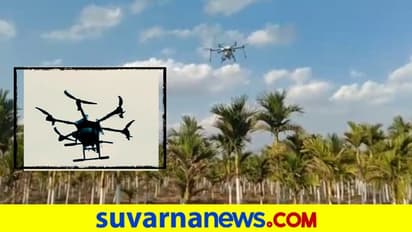 Aerial Crop Spraying: ಅಡಕೆ ಬೆಳೆ ಕ್ರಿಮಿನಾಶಕ ಸಿಂಪಡಿಸಲು ಬಂತು ಡ್ರೋನ್!