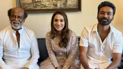 ரஜினி ஹேப்பியோ ஹேப்பி..! “ஐ லவ் யூ மா..!” சூசகமாய் மனைவிக்கு காதல் சொன்ன தனுஷ்..