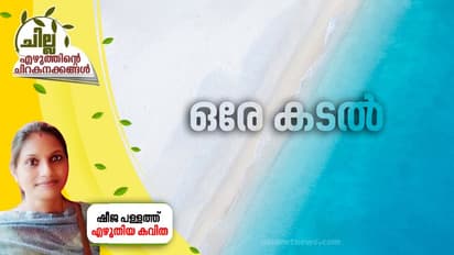 Malayalam Poem : ഒരേ കടല്, ഷീജ പള്ളത്ത് എഴുതിയ കവിത